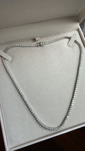 Carregar imagem no visualizador da galeria, Colar riviera 3 garras moissanite 3mm
