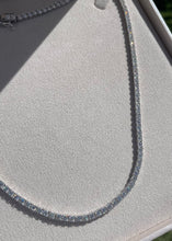 Carregar imagem no visualizador da galeria, Colar riviera 2,5mm 4 garras moissanite
