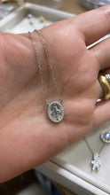 Carregar imagem no visualizador da galeria, Colar Nossa Senhora das Graças moissanite
