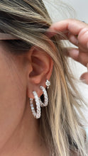 Carregar imagem no visualizador da galeria, Argola moissanite classic 2,5cm
