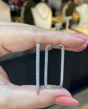Carregar imagem no visualizador da galeria, Argola retangular micro Sol
