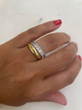 Carregar imagem no visualizador da galeria, Anel aparador inteiro pedras ovais
