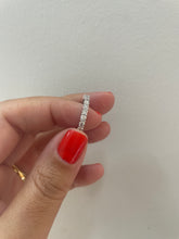 Carregar imagem no visualizador da galeria, Anel aparador moissanite 3mm
