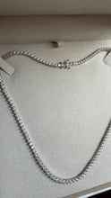 Carregar imagem no visualizador da galeria, Colar riviera 3 garras moissanite 3mm

