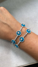 Carregar imagem no visualizador da galeria, Pulseira olho grego blue
