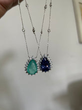 Carregar imagem no visualizador da galeria, Colar gota fusion com zirconias em volta
