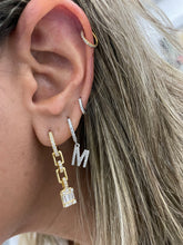 Carregar imagem no visualizador da galeria, Argola 2 elos e baguete
