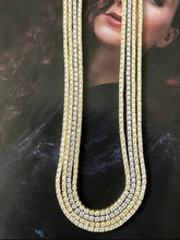 Carregar imagem no visualizador da galeria, Colar riviera 4 garras 2mm
