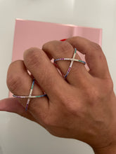 Carregar imagem no visualizador da galeria, Anel X colorido
