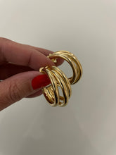 Carregar imagem no visualizador da galeria, Argola tripla semijoia
