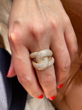 Carregar imagem no visualizador da galeria, Anel entrelaçado x
