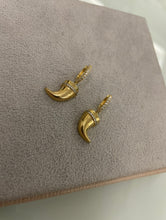 Carregar imagem no visualizador da galeria, Argola dente sabre polida
