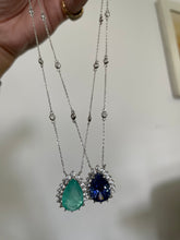 Carregar imagem no visualizador da galeria, Colar gota fusion com zirconias em volta
