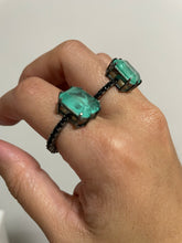 Carregar imagem no visualizador da galeria, Anel colombiana retangular
