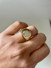 Carregar imagem no visualizador da galeria, Anel polido coração zirconias
