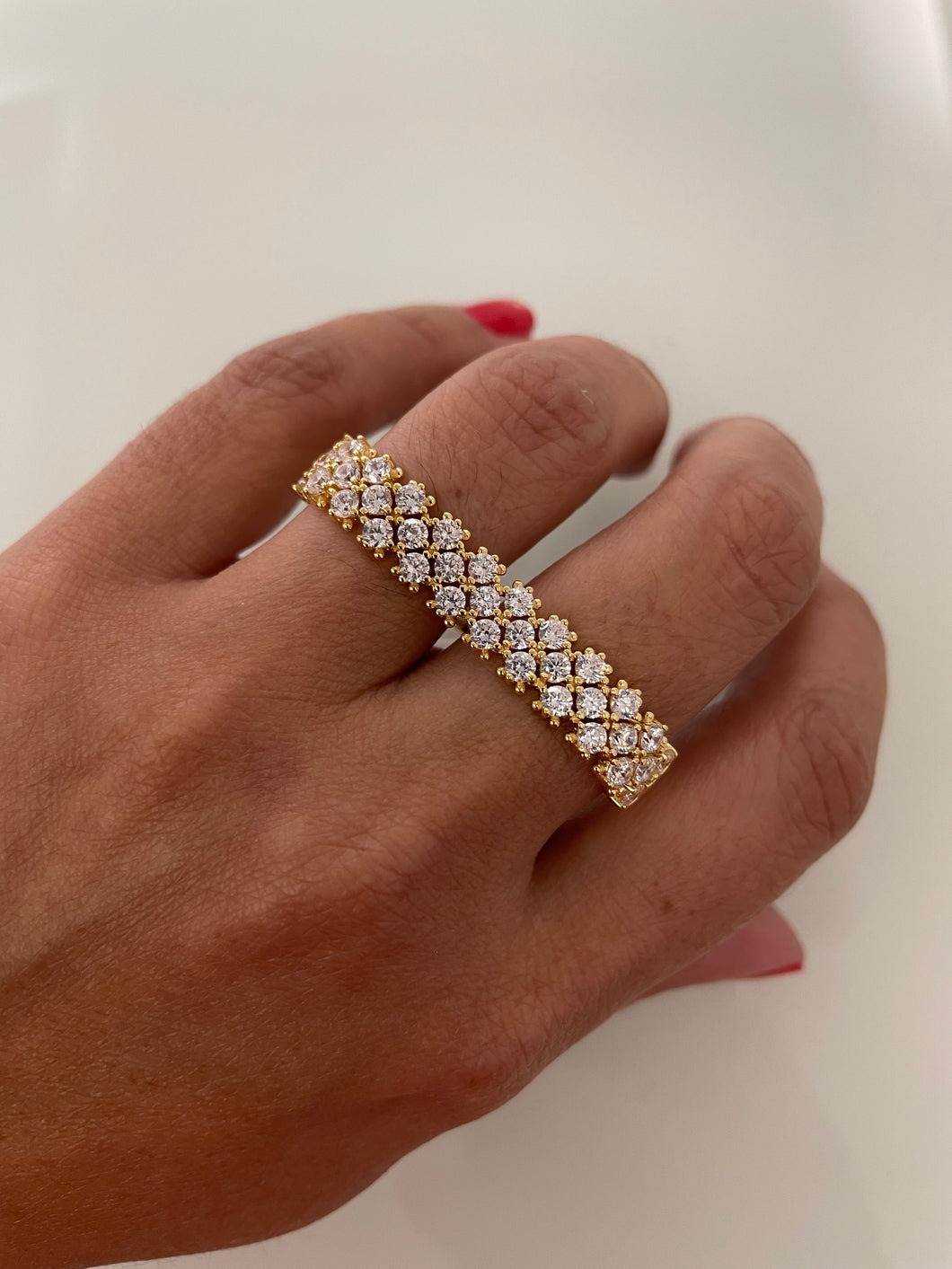 Anel conectado duplo malha