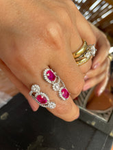 Carregar imagem no visualizador da galeria, Anel turmalina pink aberto
