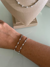 Carregar imagem no visualizador da galeria, Pulseira moissanite fio faca
